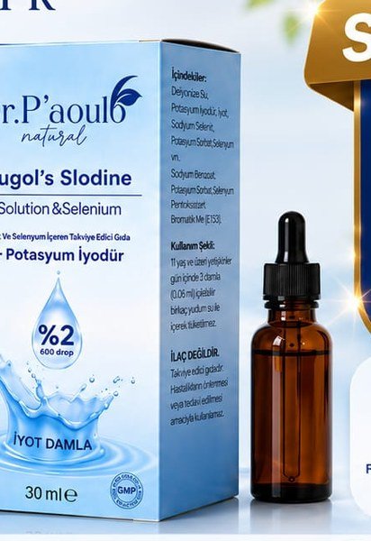 Lugol’s Slodine damlalıklı ürün görseli